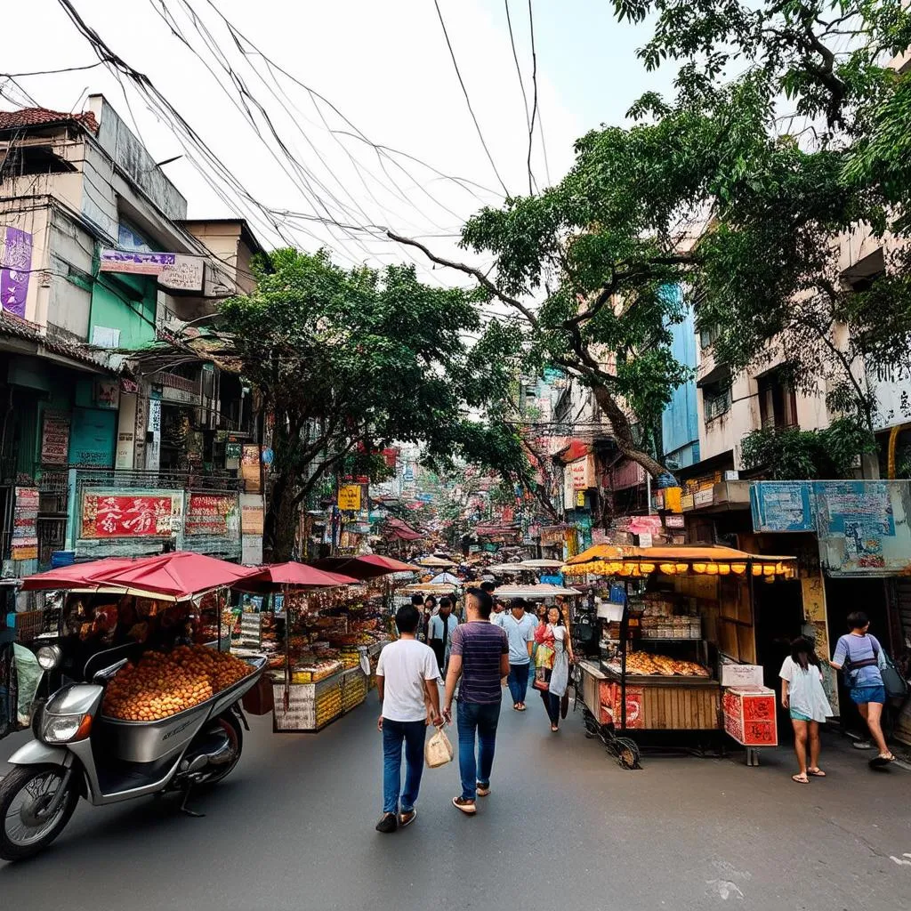 Hanoi Street Scene