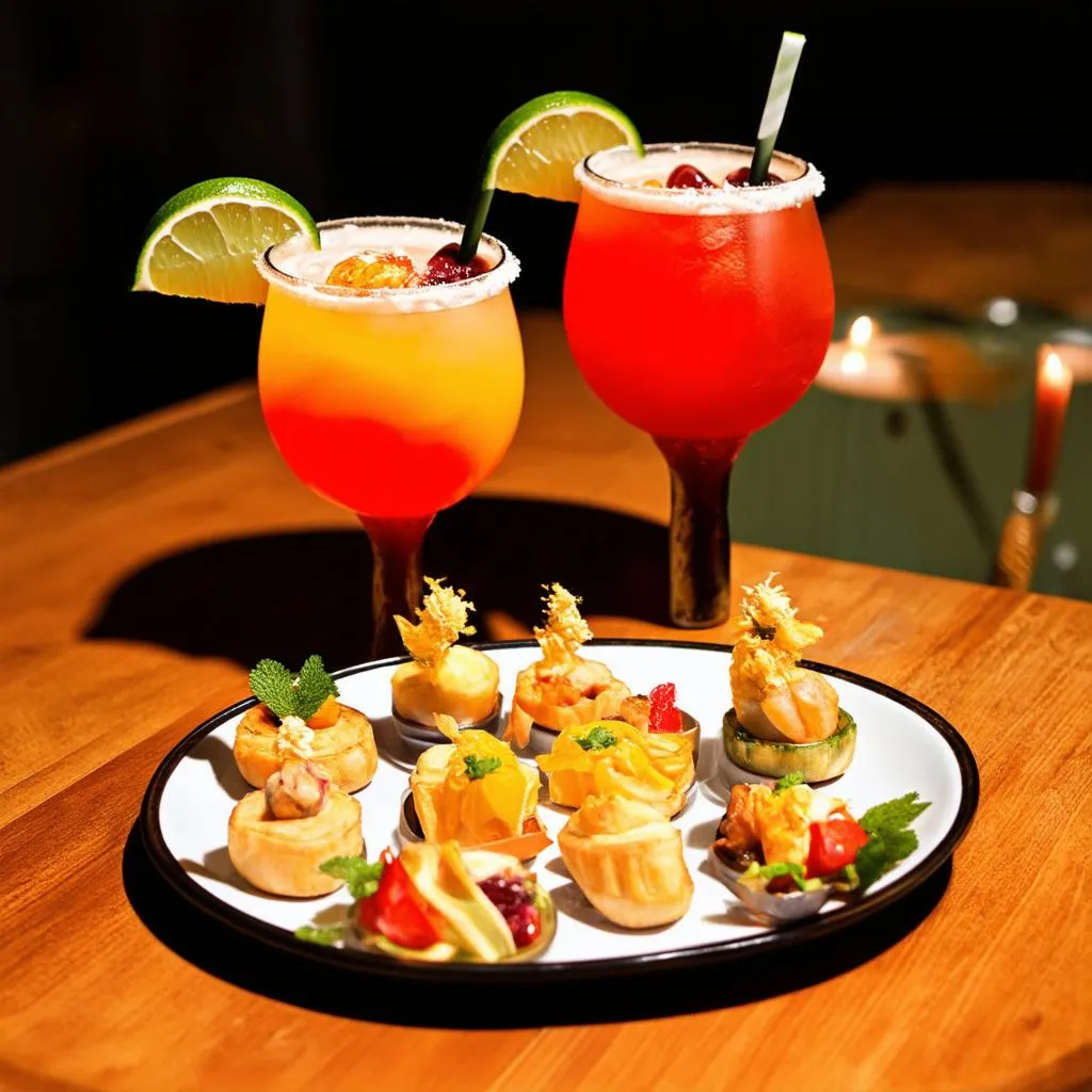 Happy Hour Delights: Cocktails and Appetizers