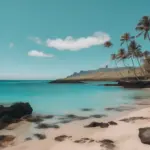 Tropical Beach in Hawaii