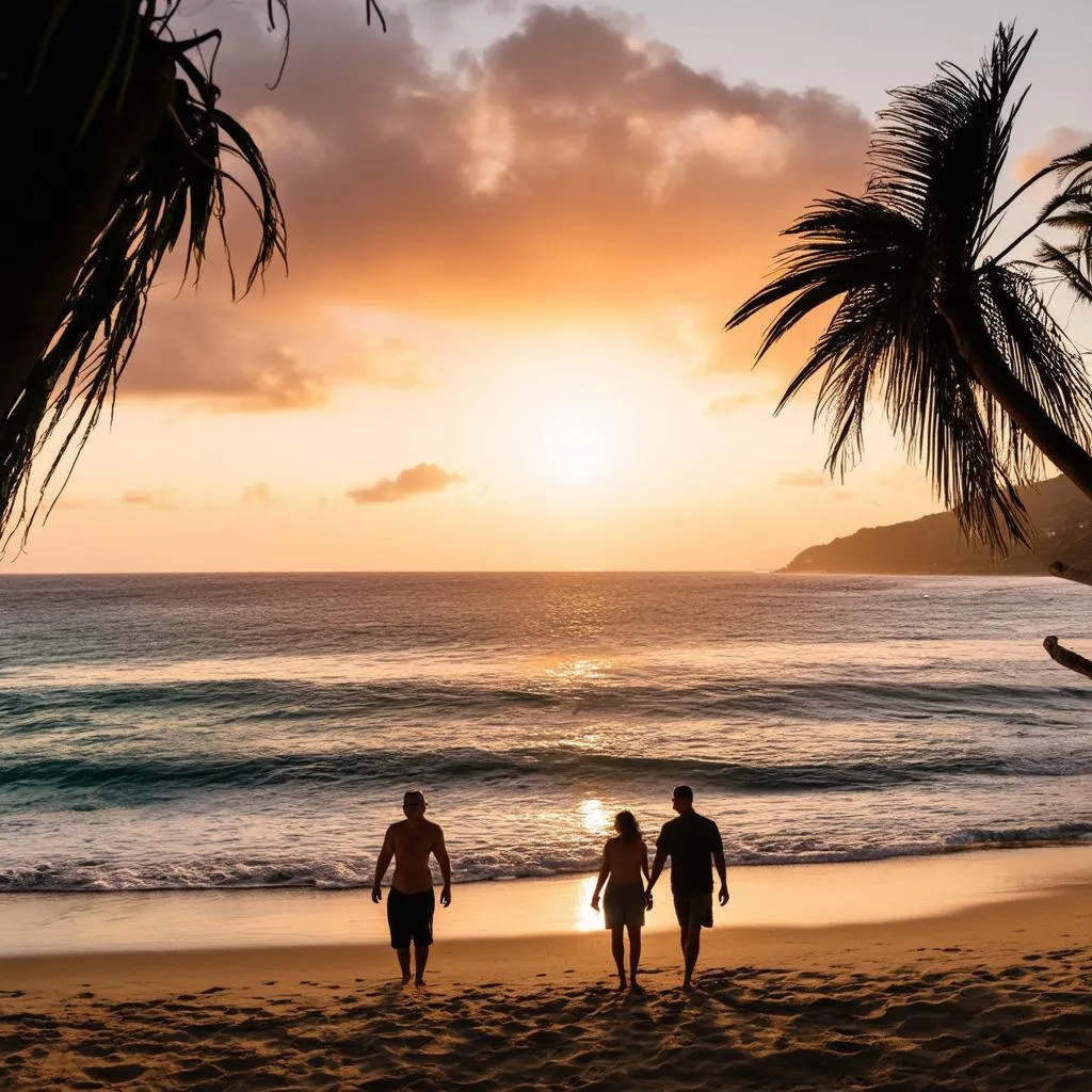 Hawaii Beach Sunset