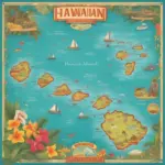 Hawaii Islands Map