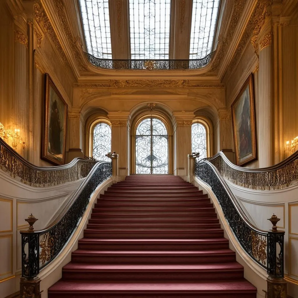 The Grand Staircase at the Hermitage Museum