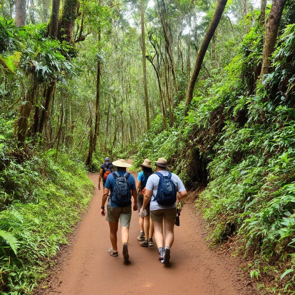 Exploring Lush Hawaiian Hiking Trails