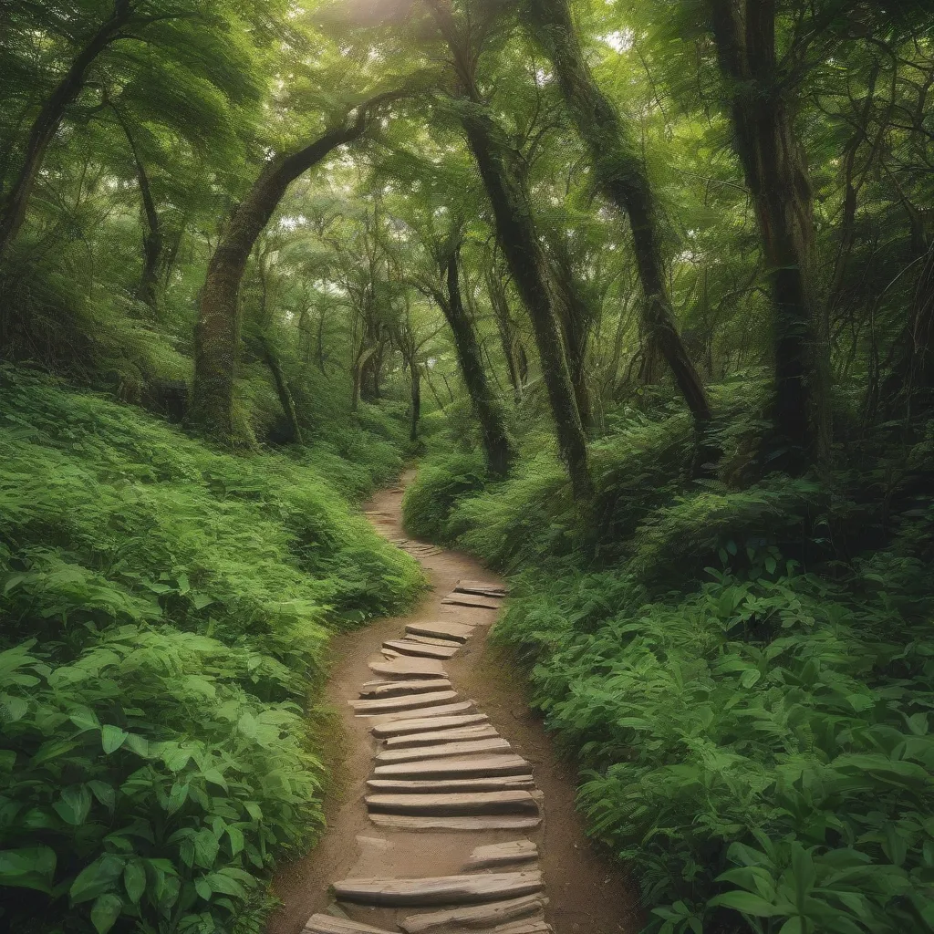 Hiking Trail near Travelers Rest