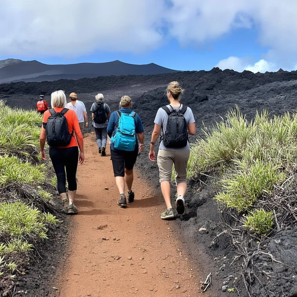 Adventurous Hike in Hawaii Volcanoes National Park