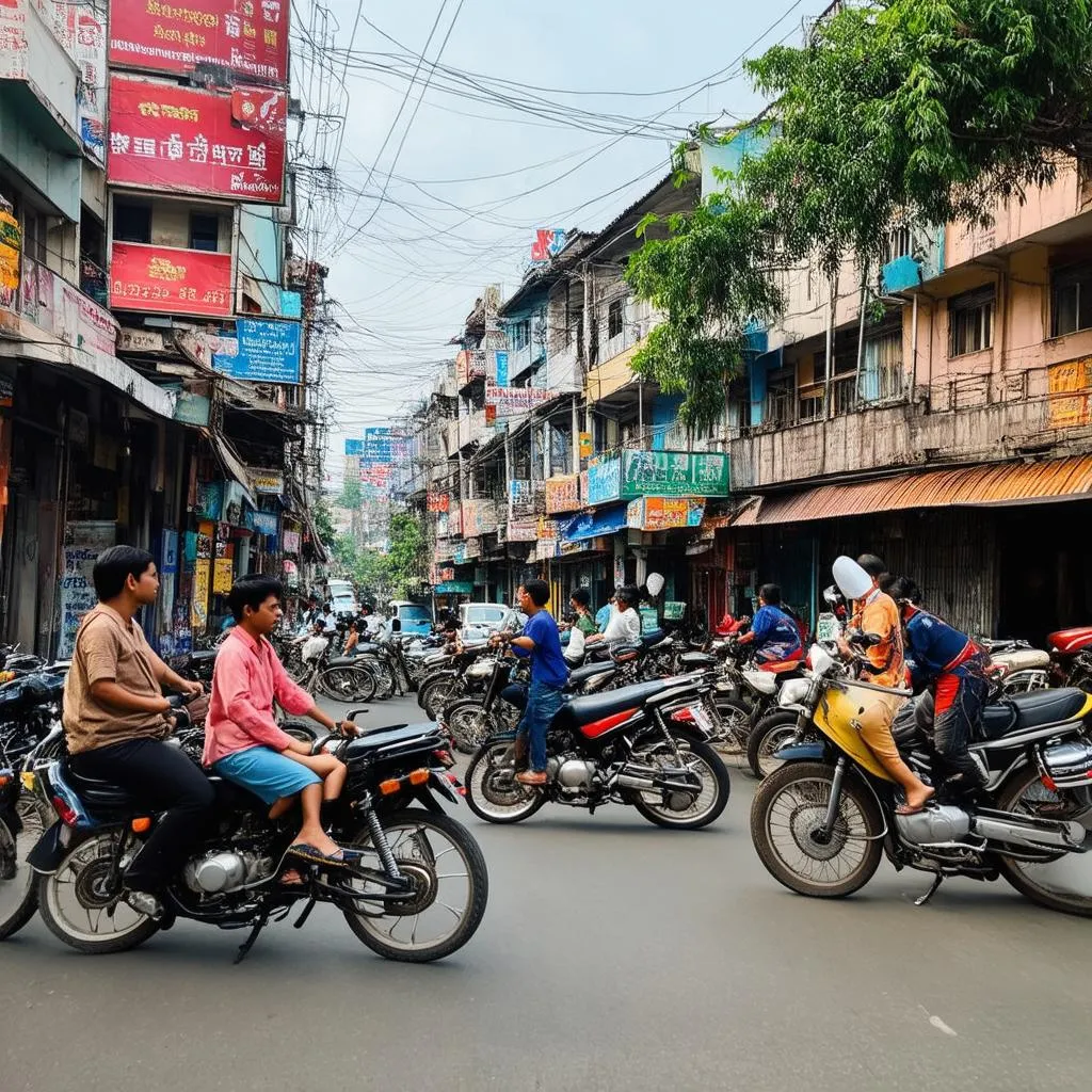 Ho Chi Minh City Motorbikes