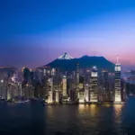 Hong Kong Skyline at Night