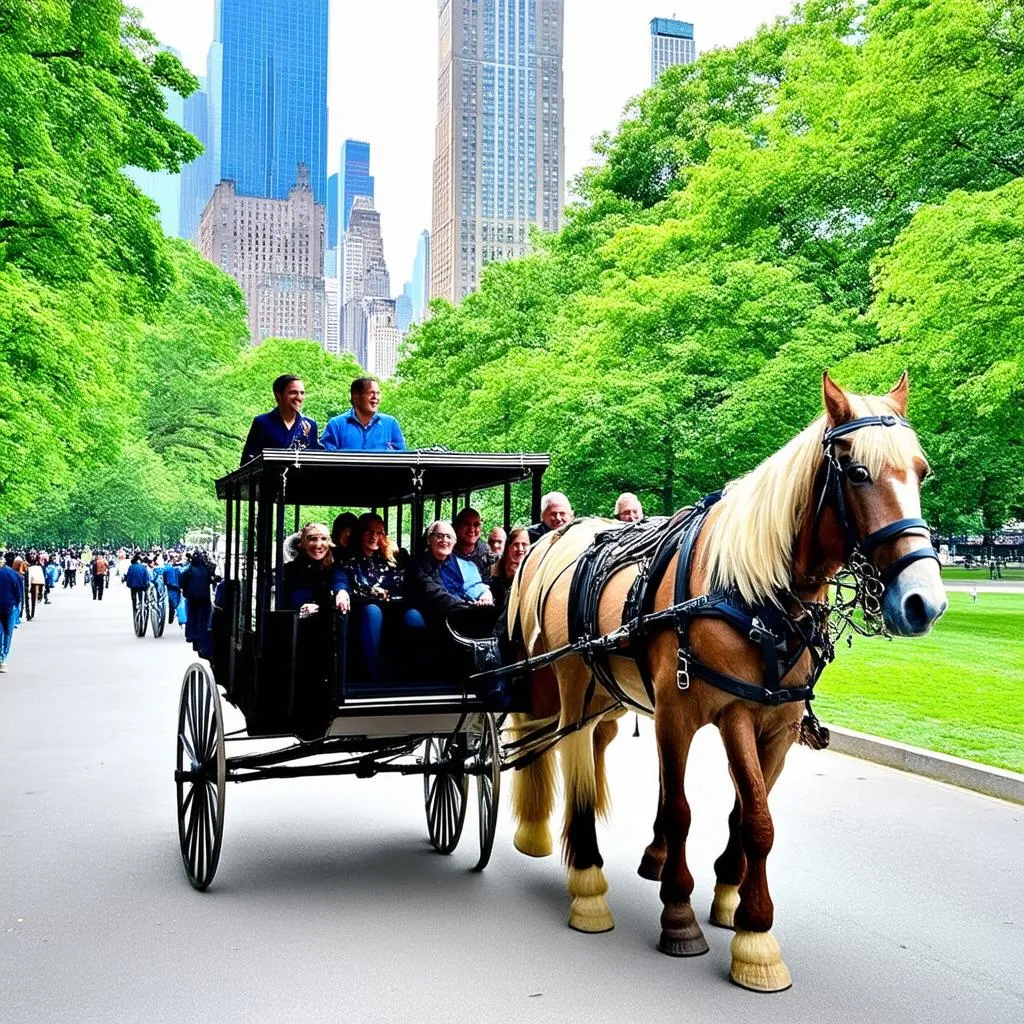 How Far Can a Horse and Carriage Travel in a Day?