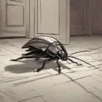 Cockroach in a Hotel Room