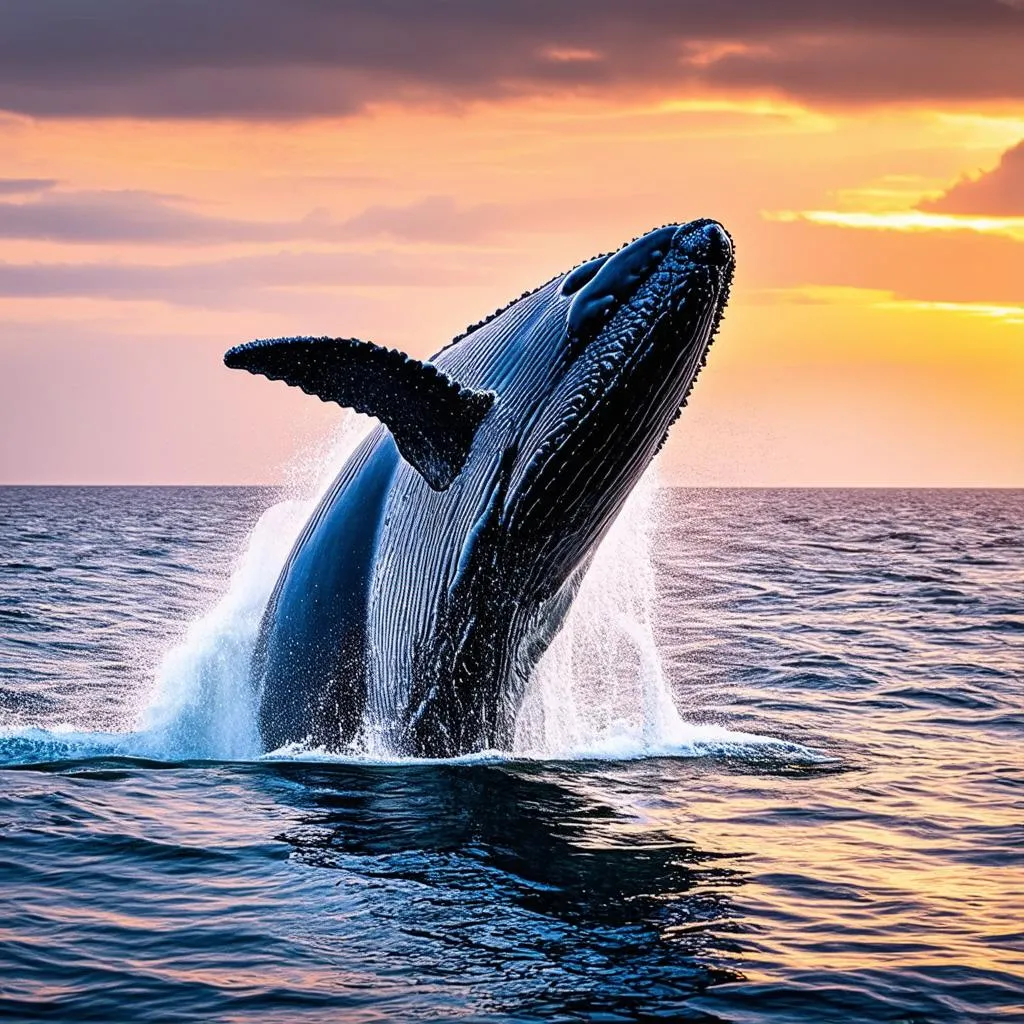 Humpback Whale Breaching