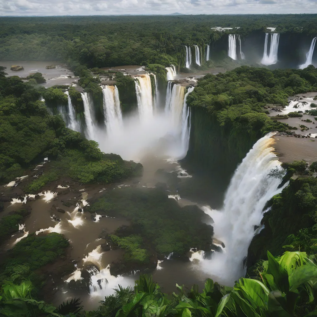 Iguazu Falls from the Brazilian side