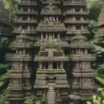 Ancient Temple in Indonesia