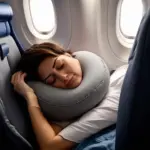 Inflatable Travel Pillow