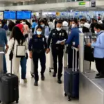 International Airport Security Checkpoint