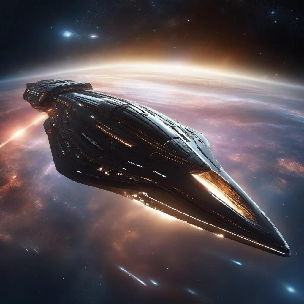 Spaceship Travelling at the Speed of Light