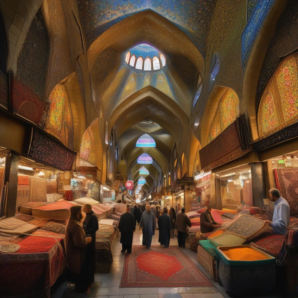 The Vibrant Grand Bazaar of Tehran