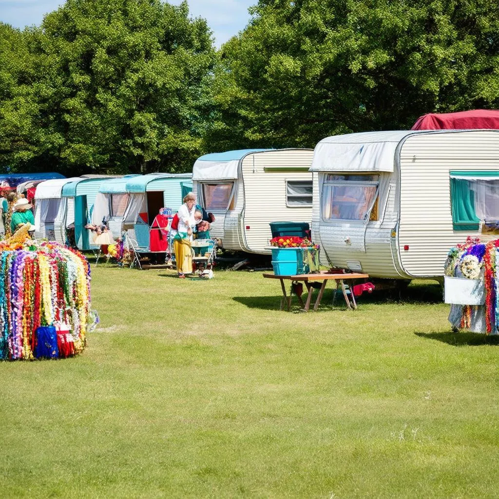 Irish Travellers Camp