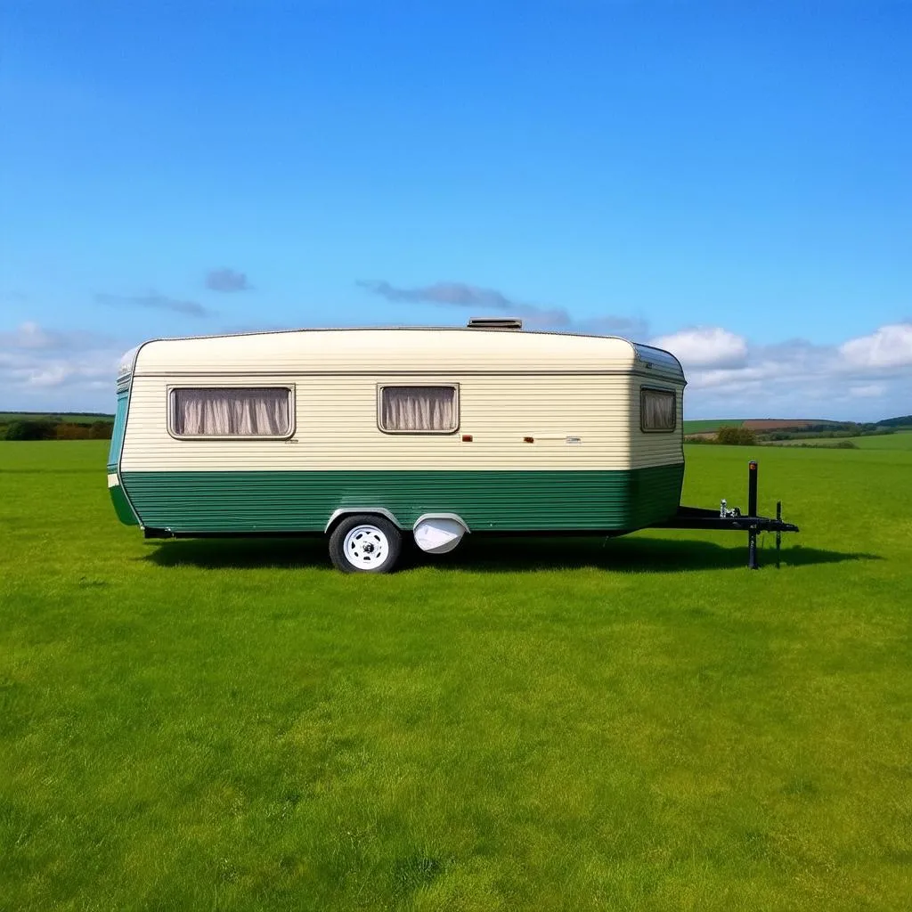 Irish Travellers Caravan