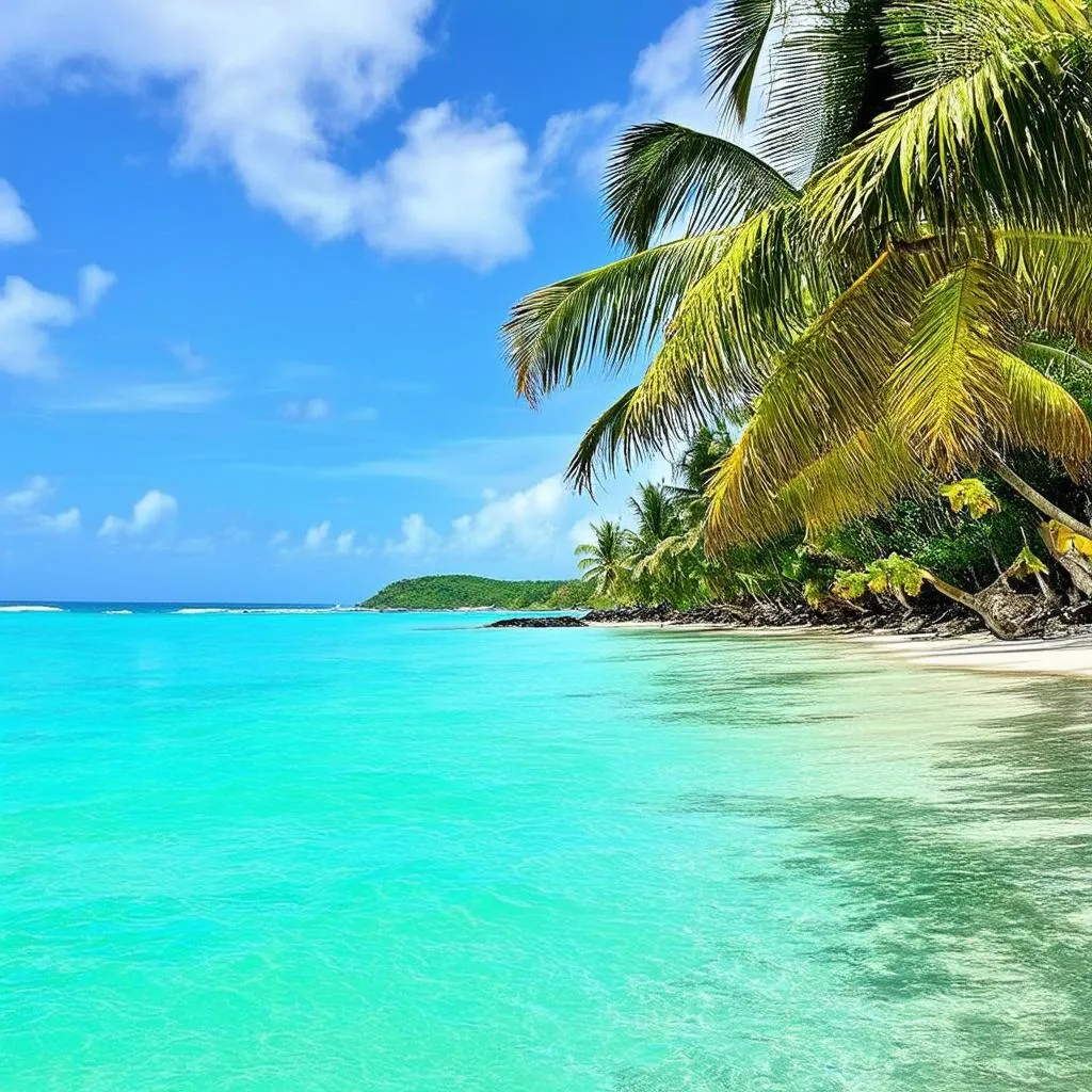 Beautiful Jamaican Beach