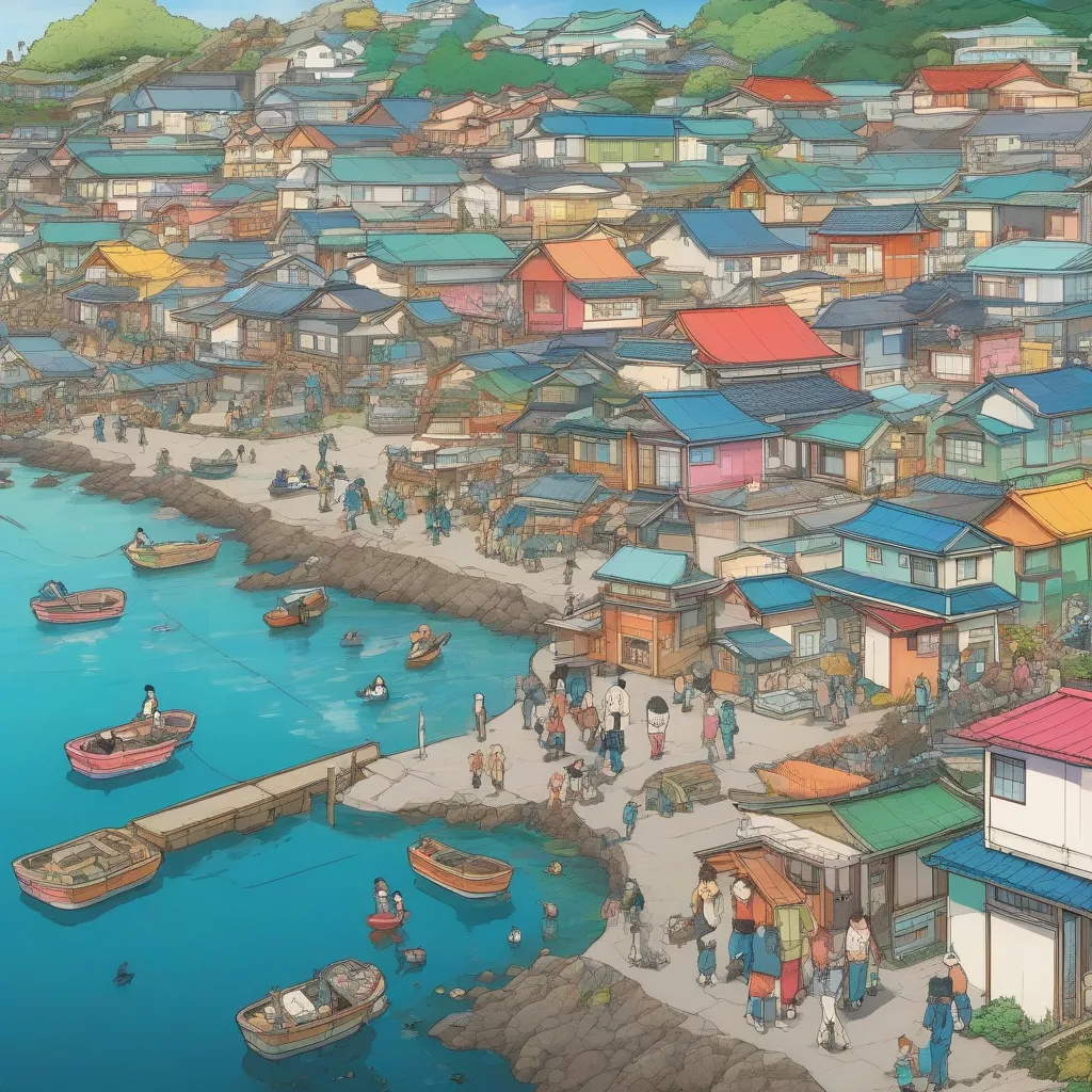 Rebuilt Coastal Town in Japan