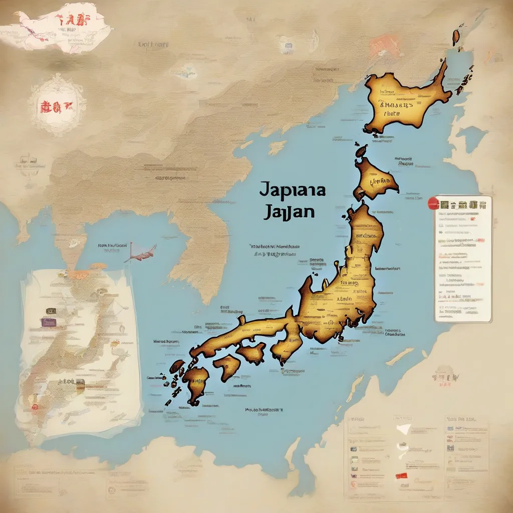 Japan Travel Map