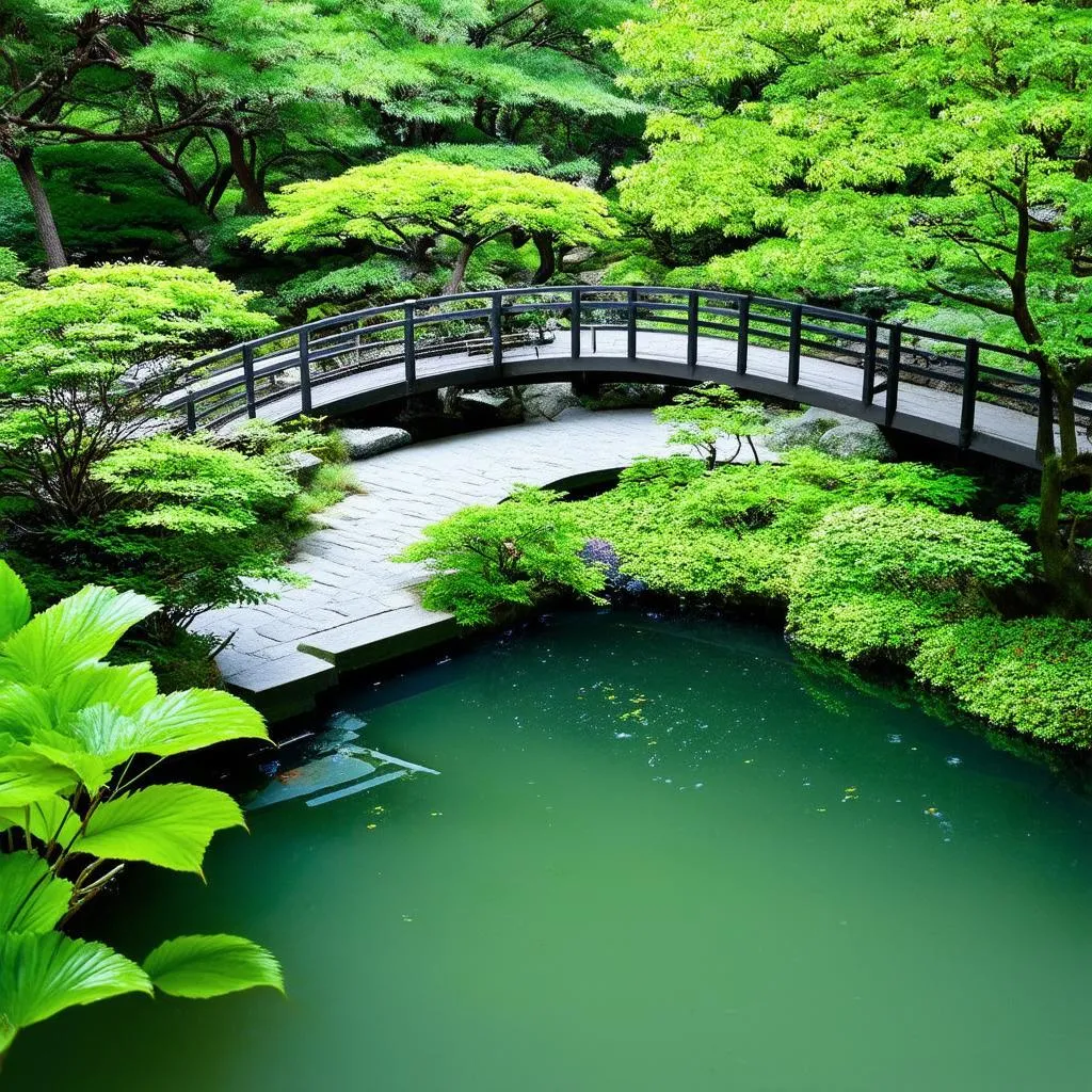 Serene Japanese Garden