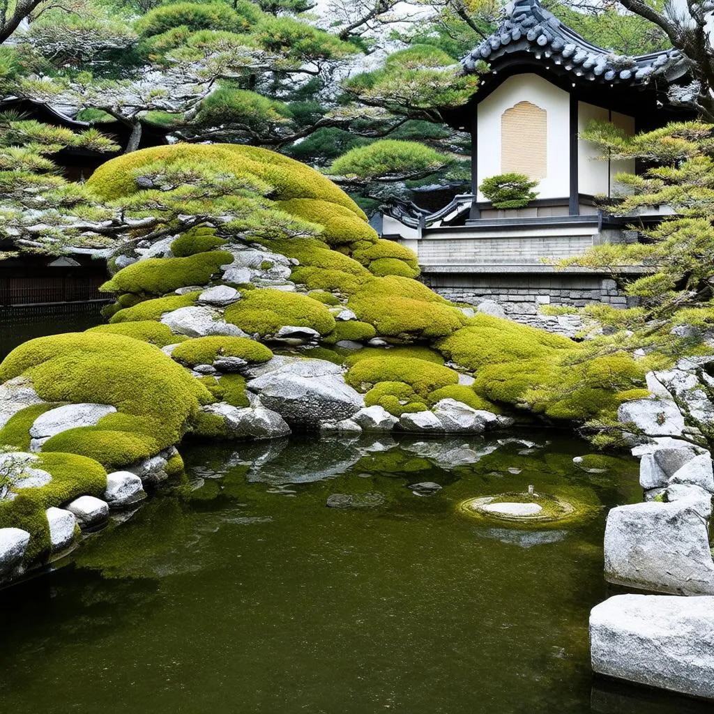 Peaceful Japanese Garden