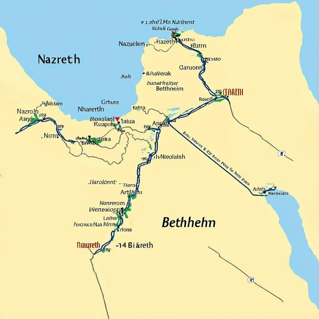 Journey from Nazareth to Bethlehem