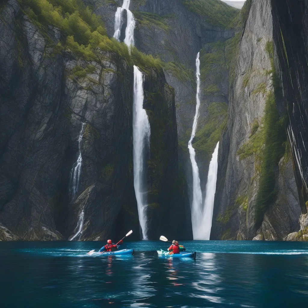 Kayaking Amidst Majestic Fjords