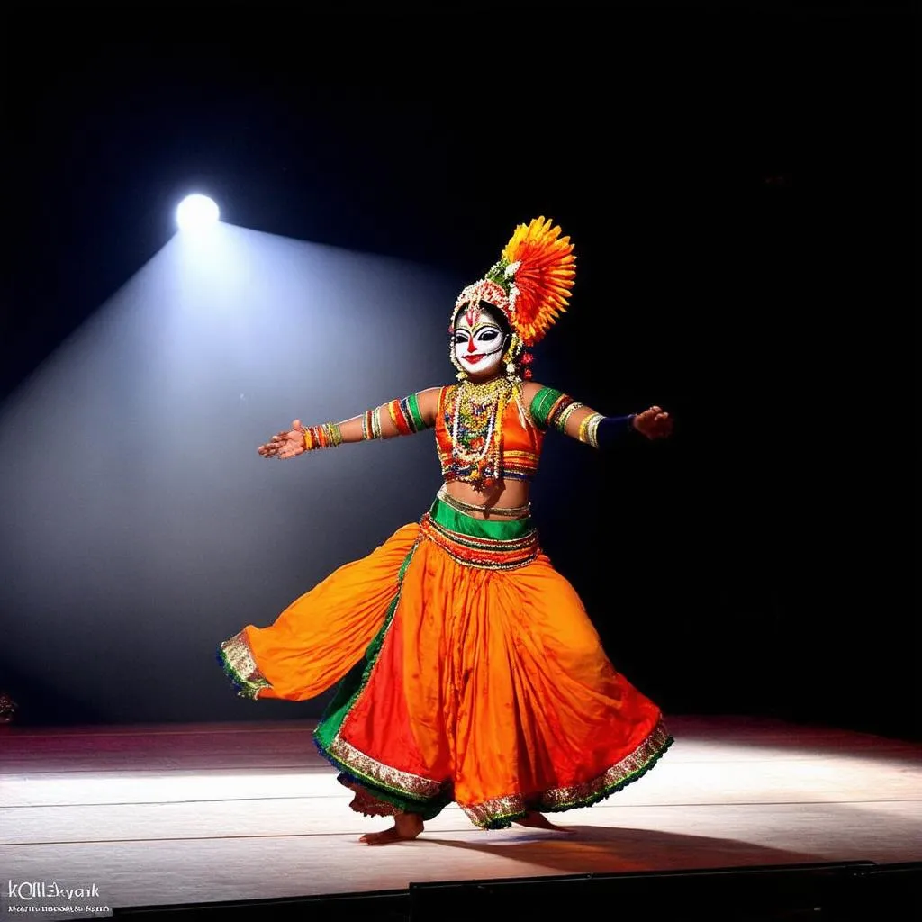 Kerala Kathakali Dancer