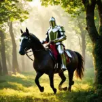 A Knight on Horseback