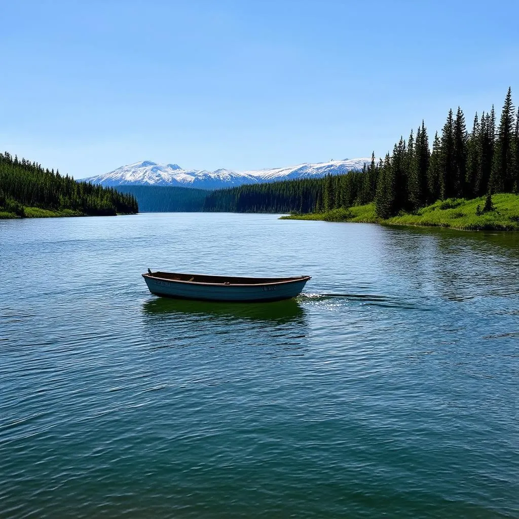 Boat Trip on the Koyukuk River