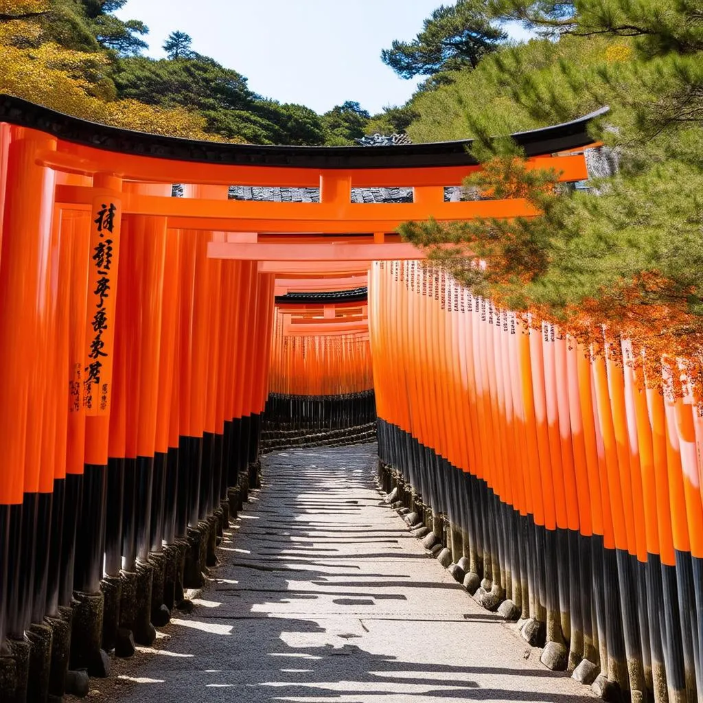 Fushimi Inari Shrine in Kyoto