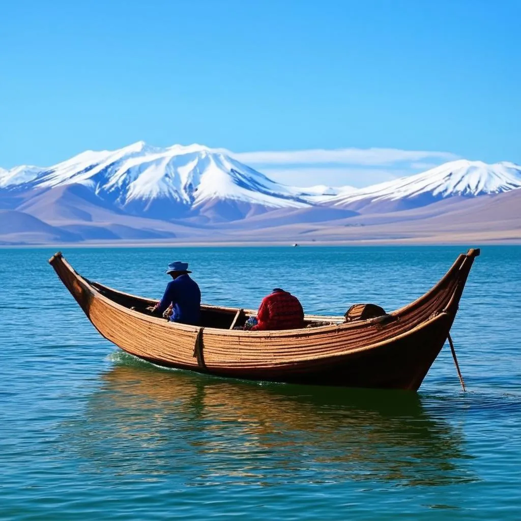 Tranquility in Lake Titicaca, Bolivia