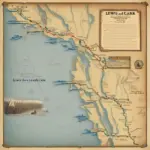 Map of Lewis and Clark Expedition