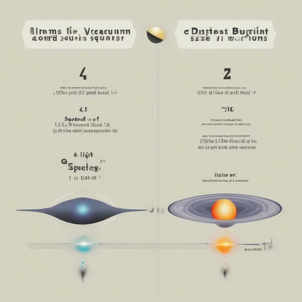 Light vs. Sound Speed