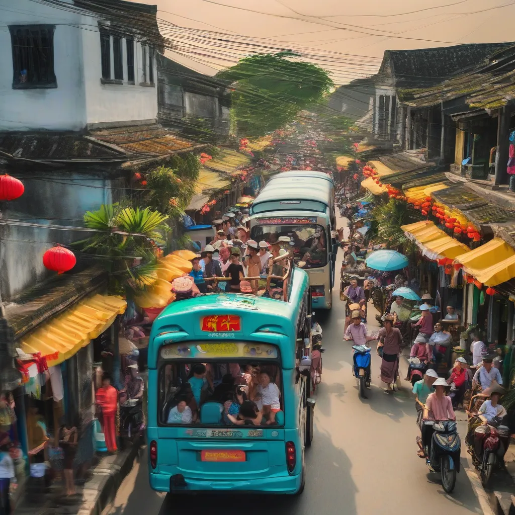 Local Bus in Hoi An