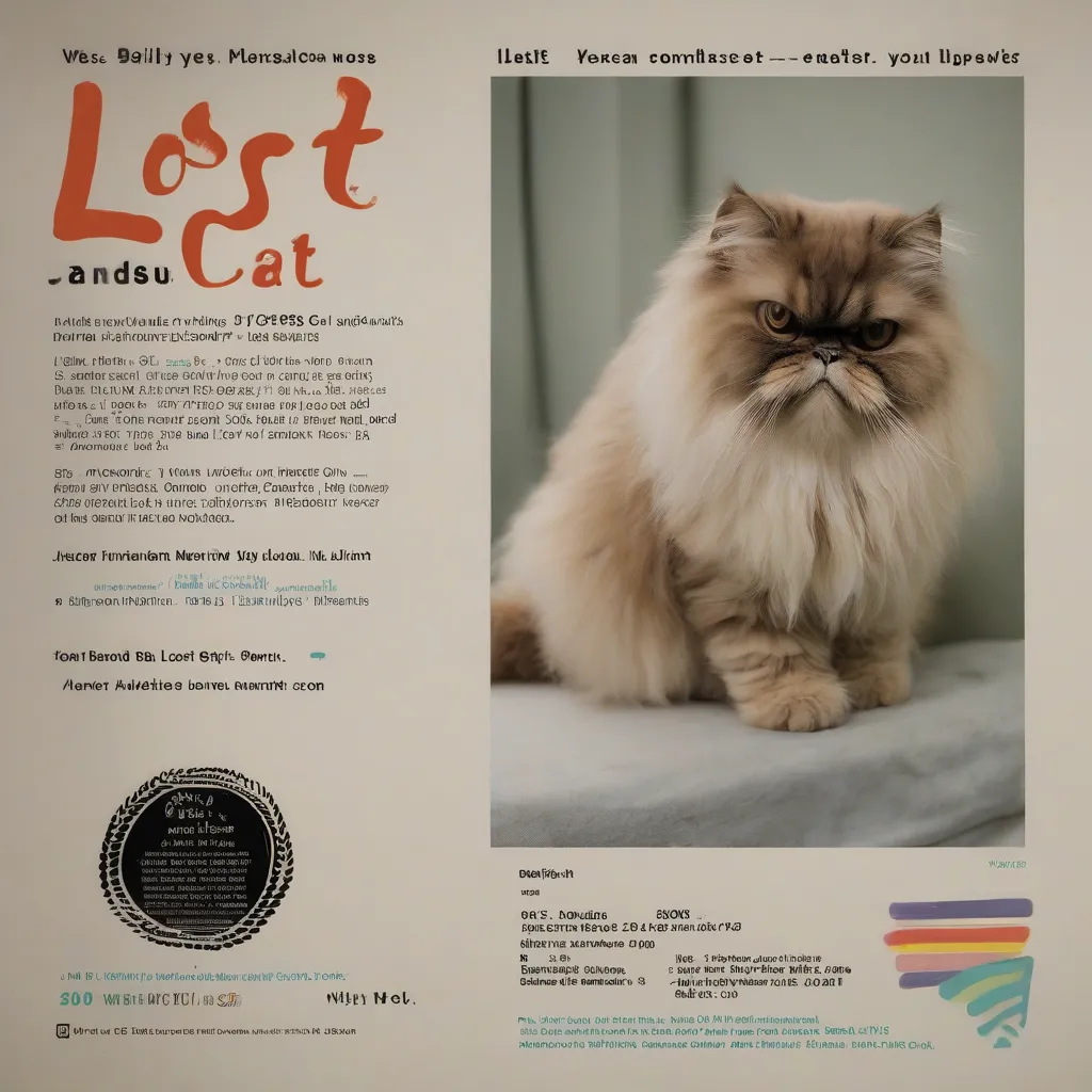 Lost Cat Poster