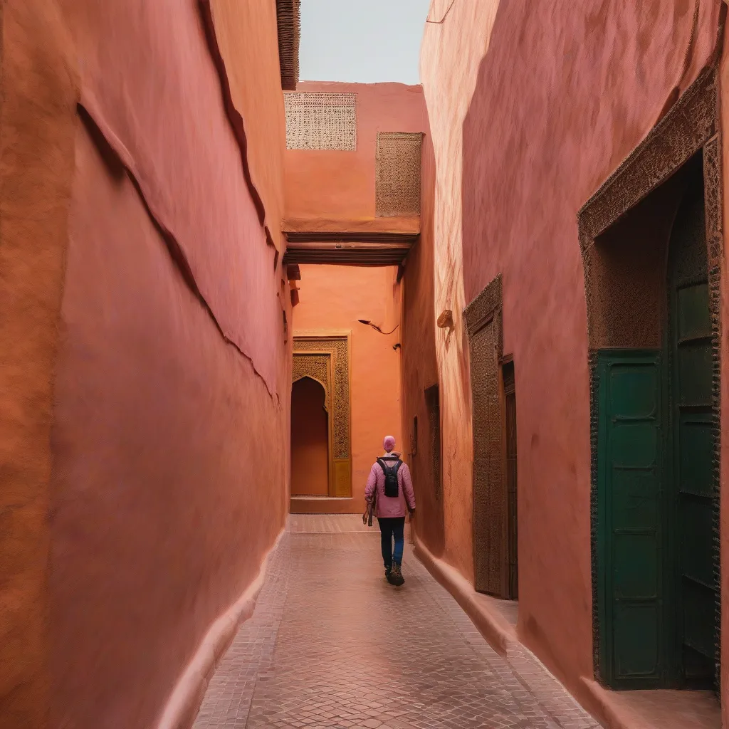 Lost in the Labyrinthine Streets of Marrakech