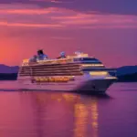 Cruise Ship Sunset