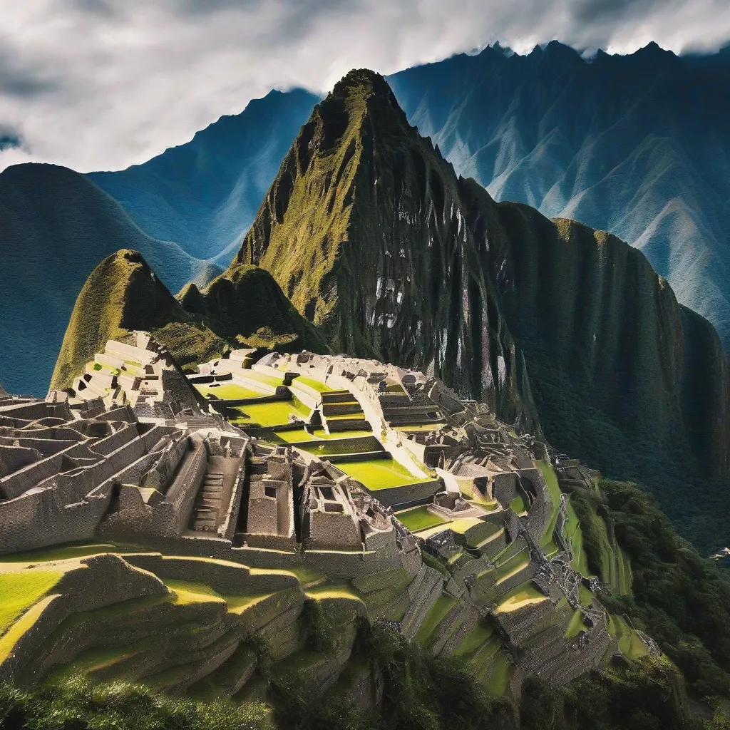 Machu Picchu Ruins in Peru