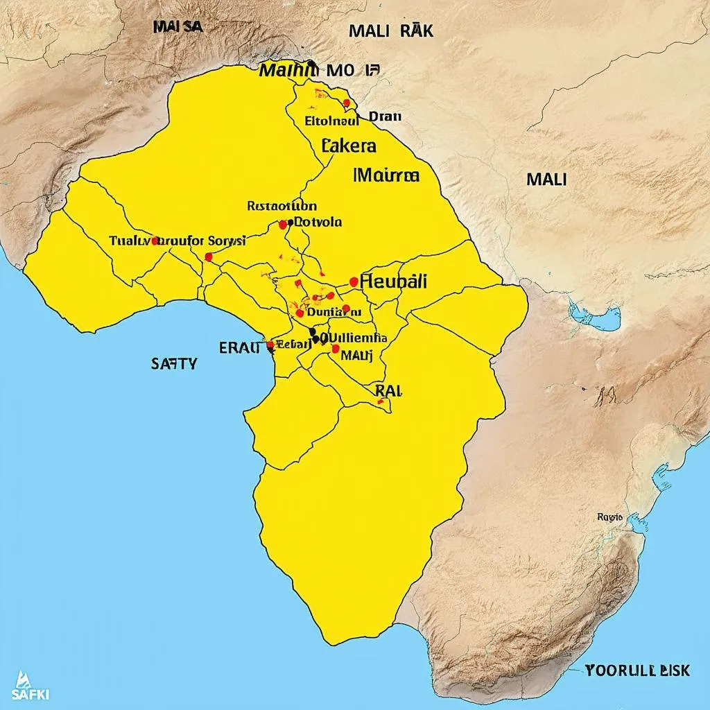 Mali Security Map