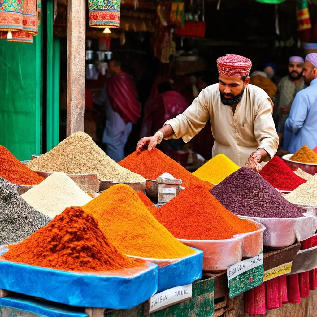 Spice Market in Marrakech