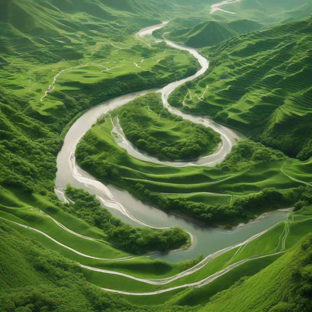 Meandering River