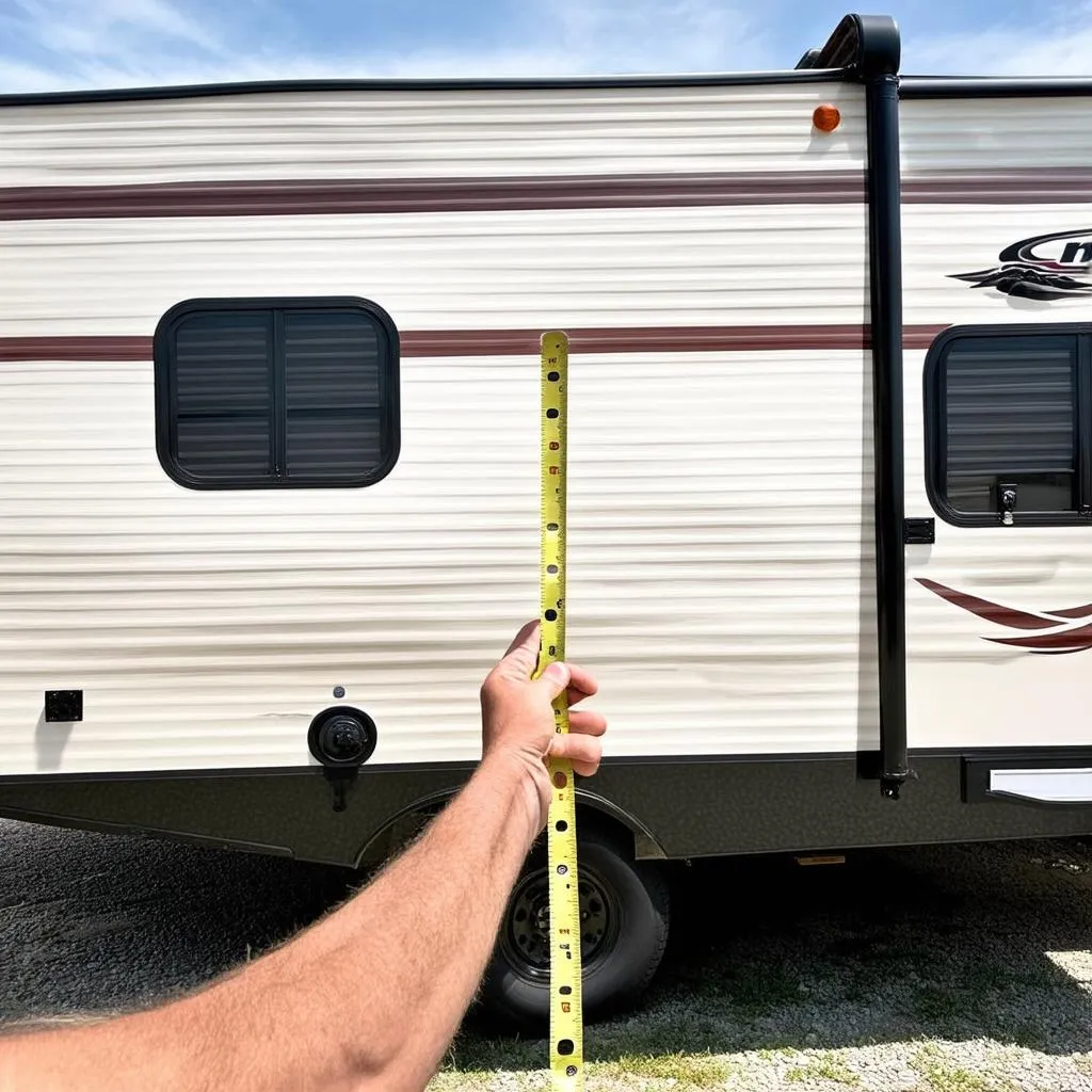 Measuring a Travel Trailer