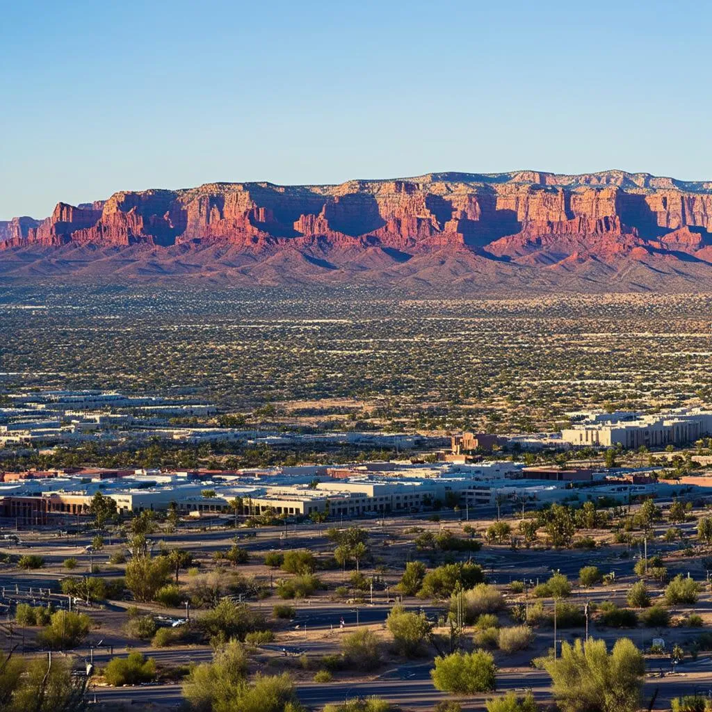 Mesa, Arizona Mountain View