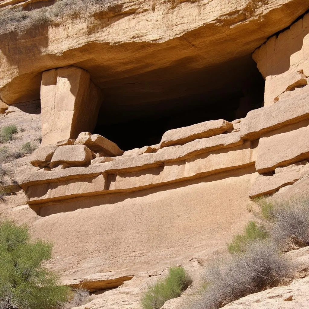 Ancient Cliff Dwellings at Mesa Verde National Park