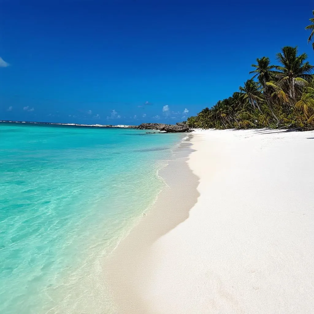 Relaxing on the Beach in Mexico