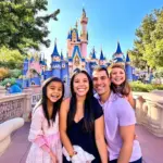 Mexican Family at Disneyland