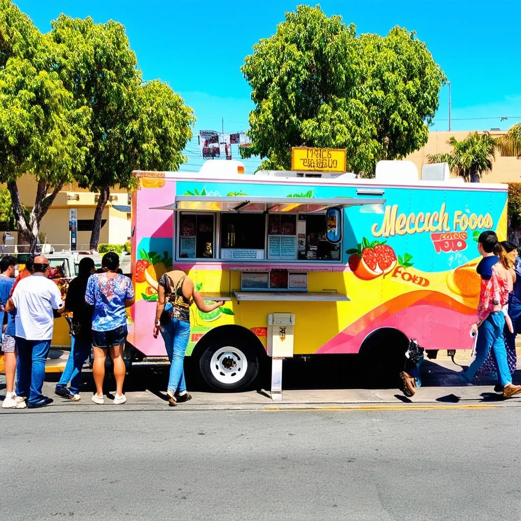 Mexican Food Truck in Los Angeles